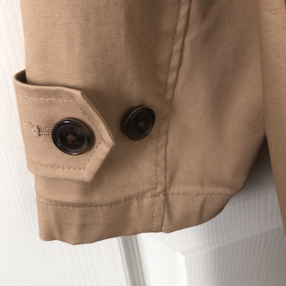 Lands End Trench coat NWOT - Picture 5 of 7